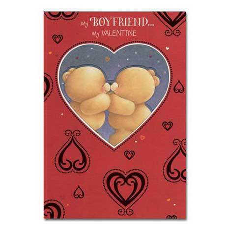Boyfriend Valentines Forever Friends Card